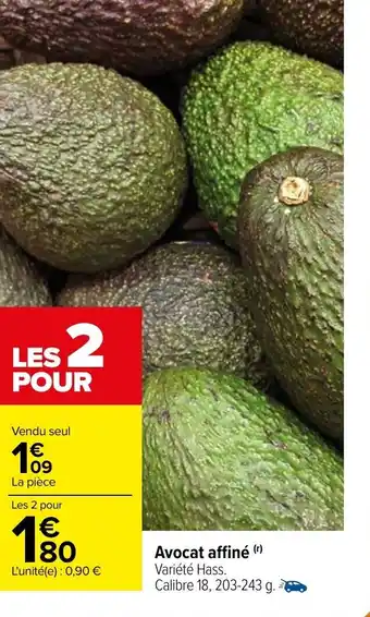 Carrefour Avocat affiné offre