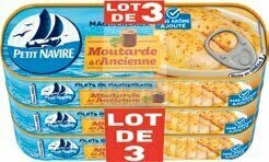 Auchan FILETS DE MAQUEREAUX À LA MOUTARDE offre