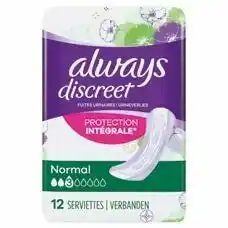SERVIETTES POUR FUITES URINAIRES