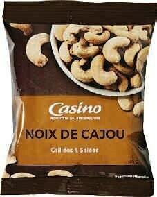 NOIX DE CAJOU GRILLÉES & SALÉES