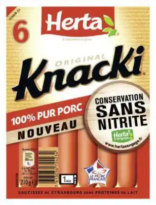 Knacki Original 100% pur porc