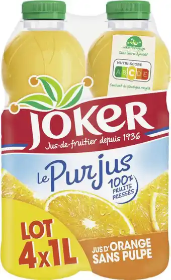 Le Pur Jus d’Orange Sans Pulpe