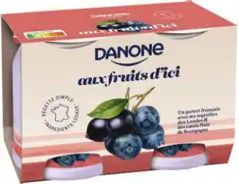 Géant Casino DANONE aux Fruits d’Ici récoltes offre