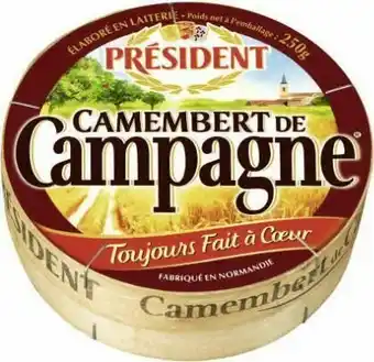 Géant Casino Camembert de Campagne 20% MG offre
