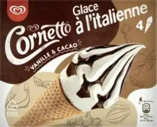 glacé vanille cacao
