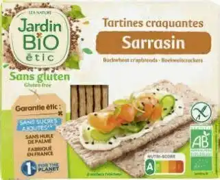 Tartines sarrasin sans gluten