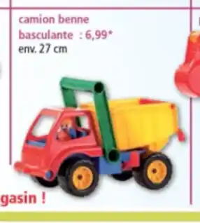 Camion benne basculante