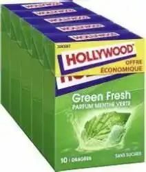 Géant Casino Chewing-gum Greenfresh sans sucres et Bonbons sans sucre mini mint parfum menthe forte offre