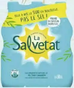 Géant Casino Eau minérale naturelle finement pétillante offre