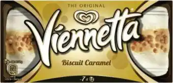 Géant Casino VIENNETTA glacé Biscuit caramel offre