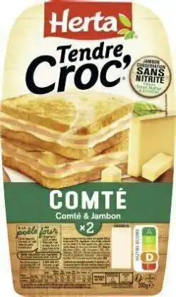 Géant Casino Tendre Croc Comté Jambon offre