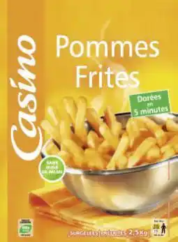 Géant Casino Pommes frites surgelées offre