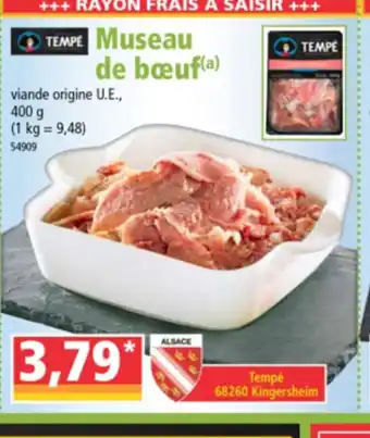 Norma Museau de bœuf offre