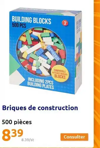 Briques de construction