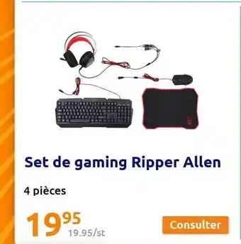 Action Set de gaming ripper allen offre