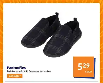 Action Pantoufles offre