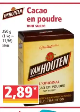 Norma Cacao en poudre non sucré offre