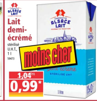 Norma Lait demi-écrémé offre