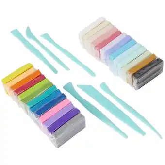 Action Argile polymère dans une boîte de rangement décotime offre