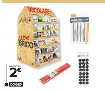 Carrefour Market Cogex foire au bricolage et à l’électricité offre