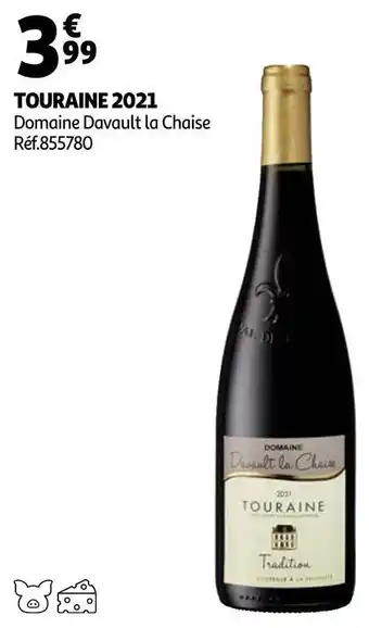 Auchan Domaine davault la chaise touraine 2021 offre