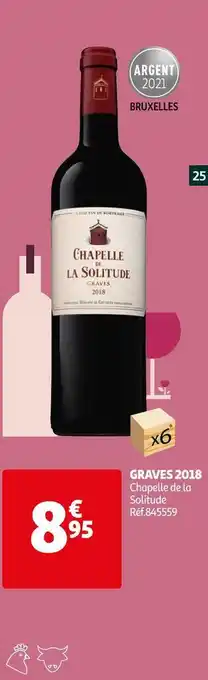 Auchan Chapelle de la solitude graves 2018 offre