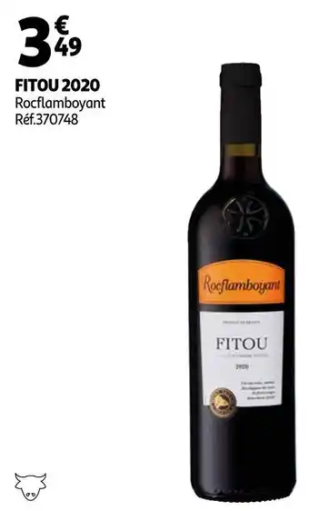 Auchan Rocflamboyant fitou 2020 offre