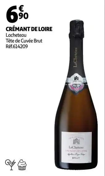 Auchan Lacheteau crémant de loire offre