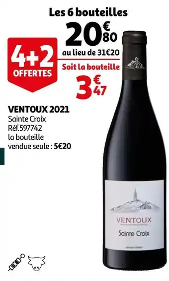 Auchan Sainte croix ventoux 2021 offre