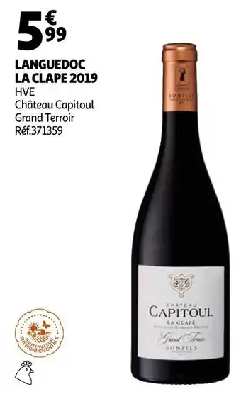 Château capitoul languedoc la clape 2019