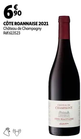 Auchan Château de champagny côte roannaise 2021 offre