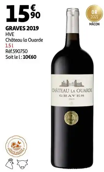 Château la ouarde graves 2019
