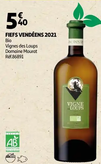 Vignes des loups fiefs vendéens 2021