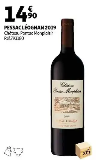 Château pontac monplaisir pessac léognan 2019