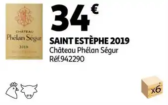 Auchan Château phélan ségur saint estèphe 2020 offre