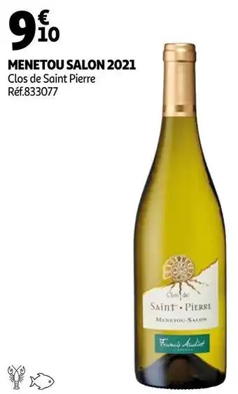 Auchan Clos de saint pierre menetou salon 2021 offre