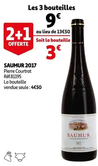 Auchan Pierre courtrat saumur 2017 offre