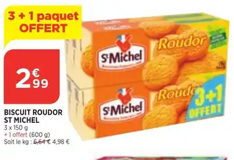 Biscuit roudor St Michel