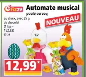 Automate musical poule ou coq