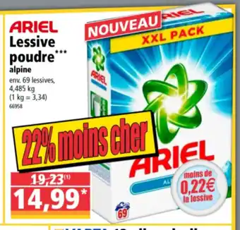 Norma Lessive poudre alpine offre