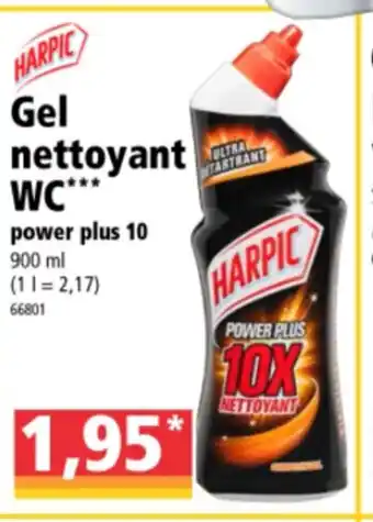Norma Gel nettoyant WC power plus 10 offre