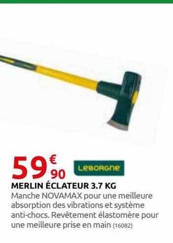 Rural Master Merlin éclateur 3.7 kg leborgne offre