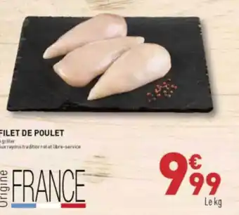 Grand Frais Filet de poulet offre