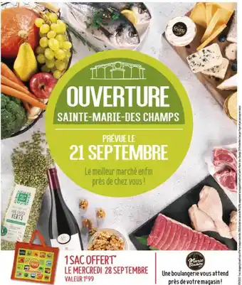Ouverture sainte-marie-des champs