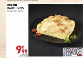 Grand Frais Gratin dauphinois offre