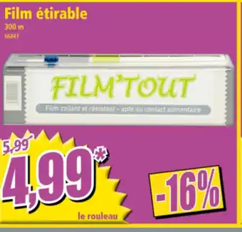 Norma Film étirable offre