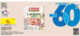 Intermarché Hyper Lardons nature monique ranou offre