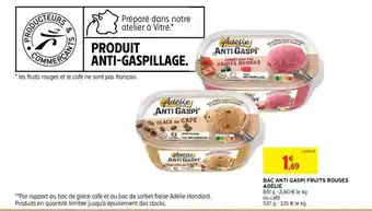 Intermarché Hyper Bac anti gaspi fruits rouges adélie offre