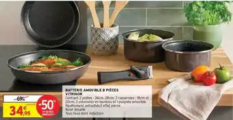 Intermarché Hyper Batterie amovible 8 pièces vitrinor offre