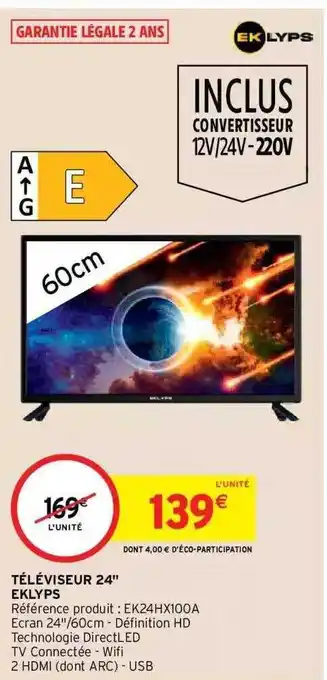 Intermarché Hyper Téléviseur 24 offre